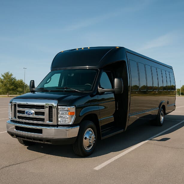Little Rock Shuttle Bus Rentals 18 Passenger Shuttle Bus