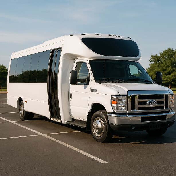 Little Rock Shuttle Bus Rentals 20 Passenger Shuttle Bus