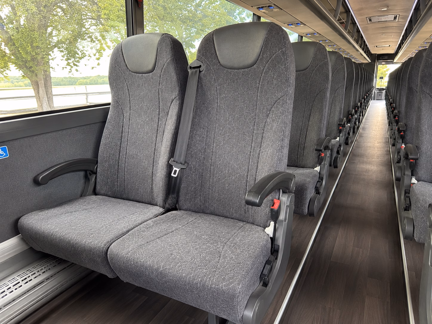 lit airport shuttles for out of town wedding guests
