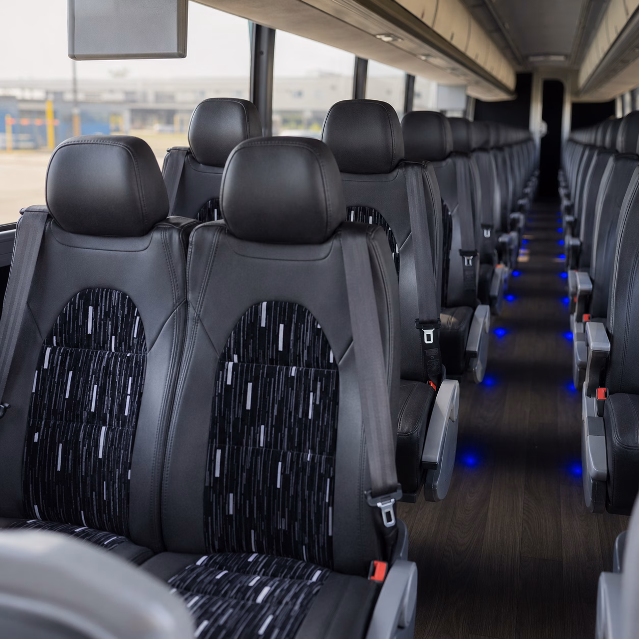 little rock charter bus services inside