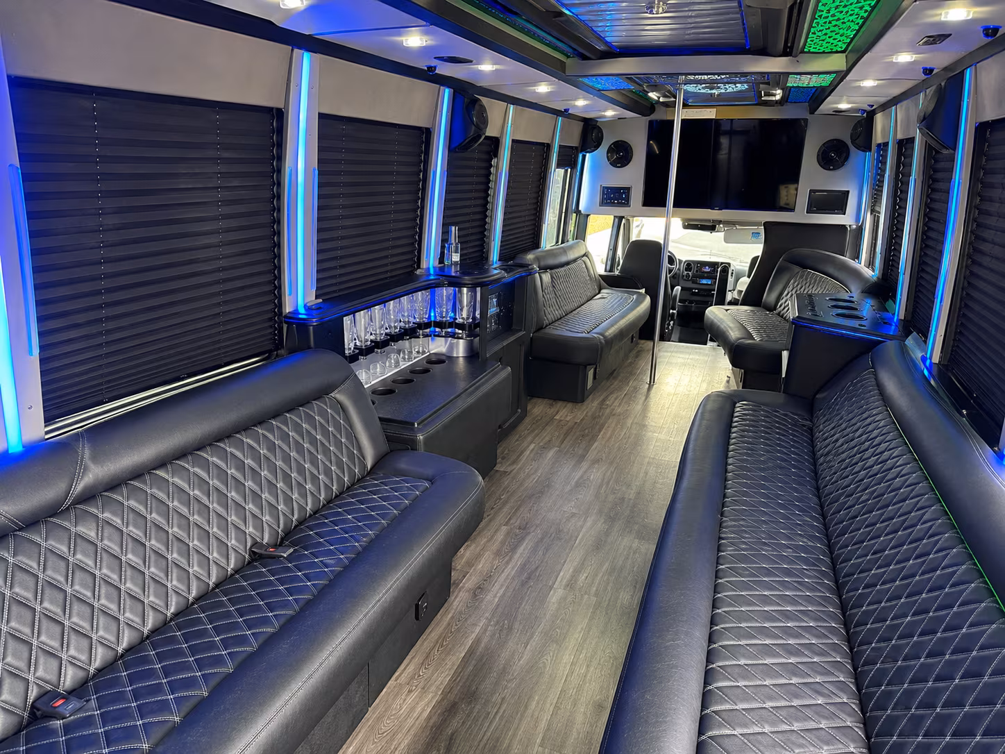 little rock corporate retreat shuttle bus rentals